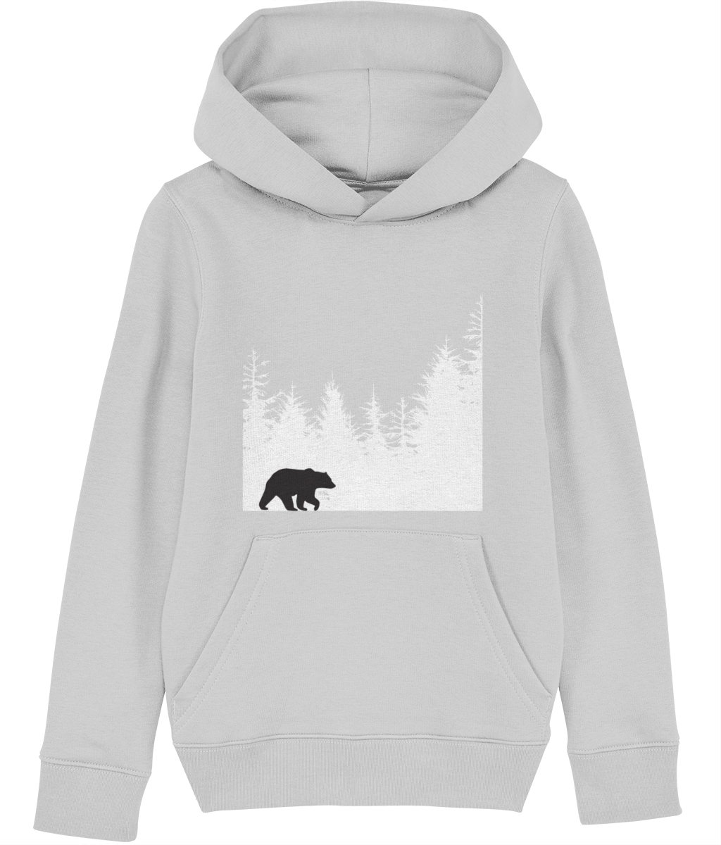 Indigo Jo forest bear kids hoodie