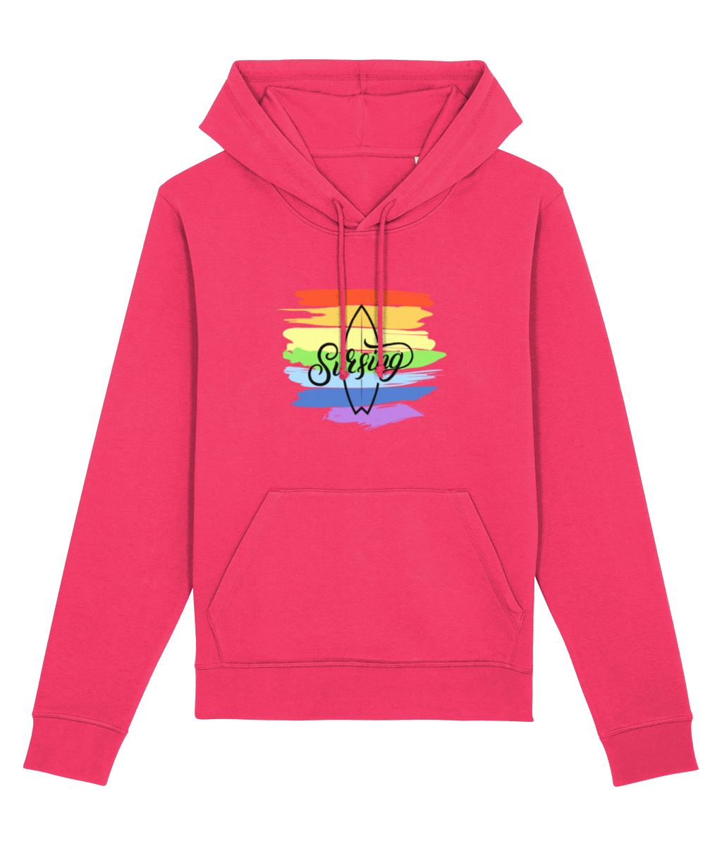 Indigo Jo rainbow women's hoodie