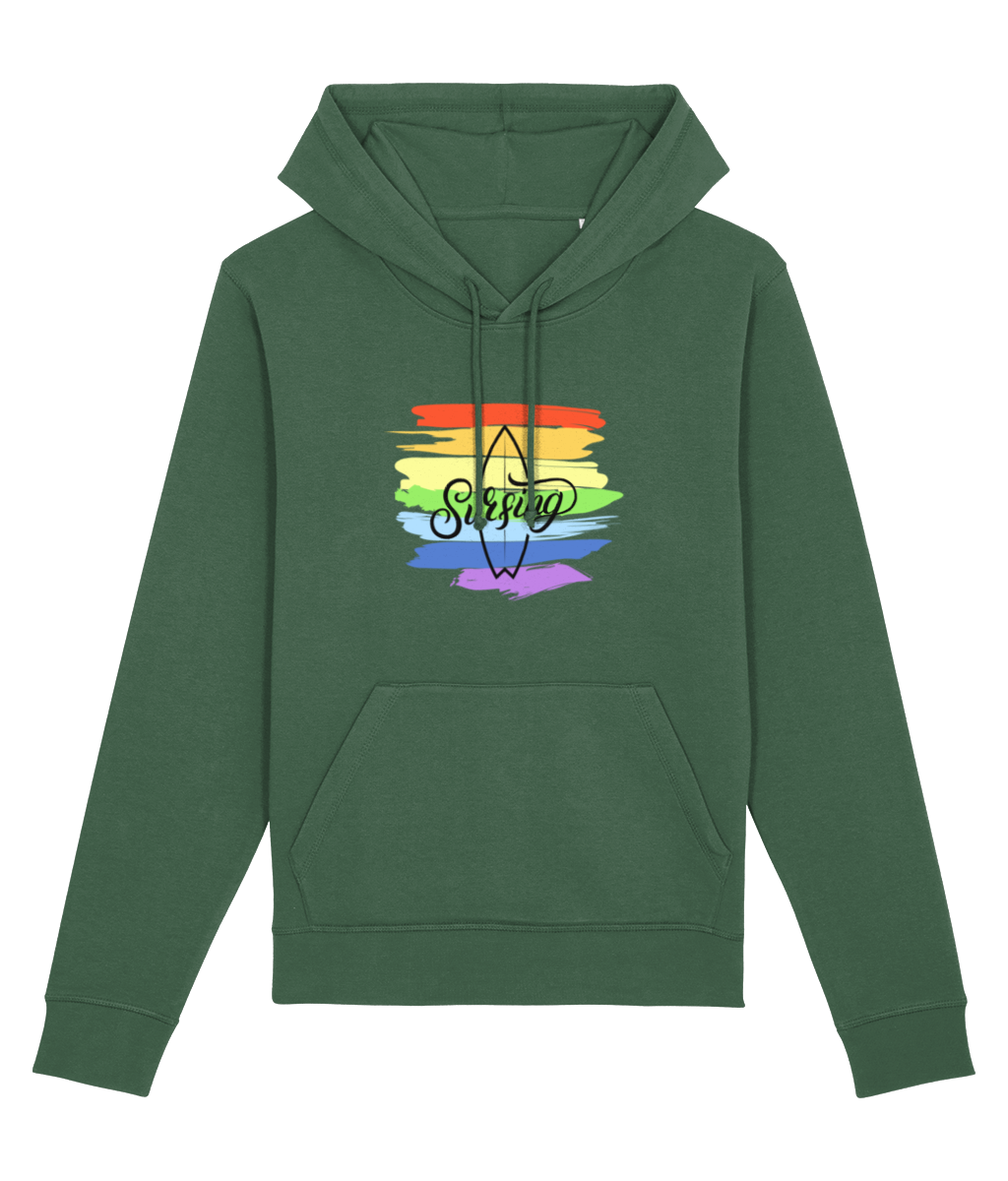 Indigo Jo rainbow women's hoodie