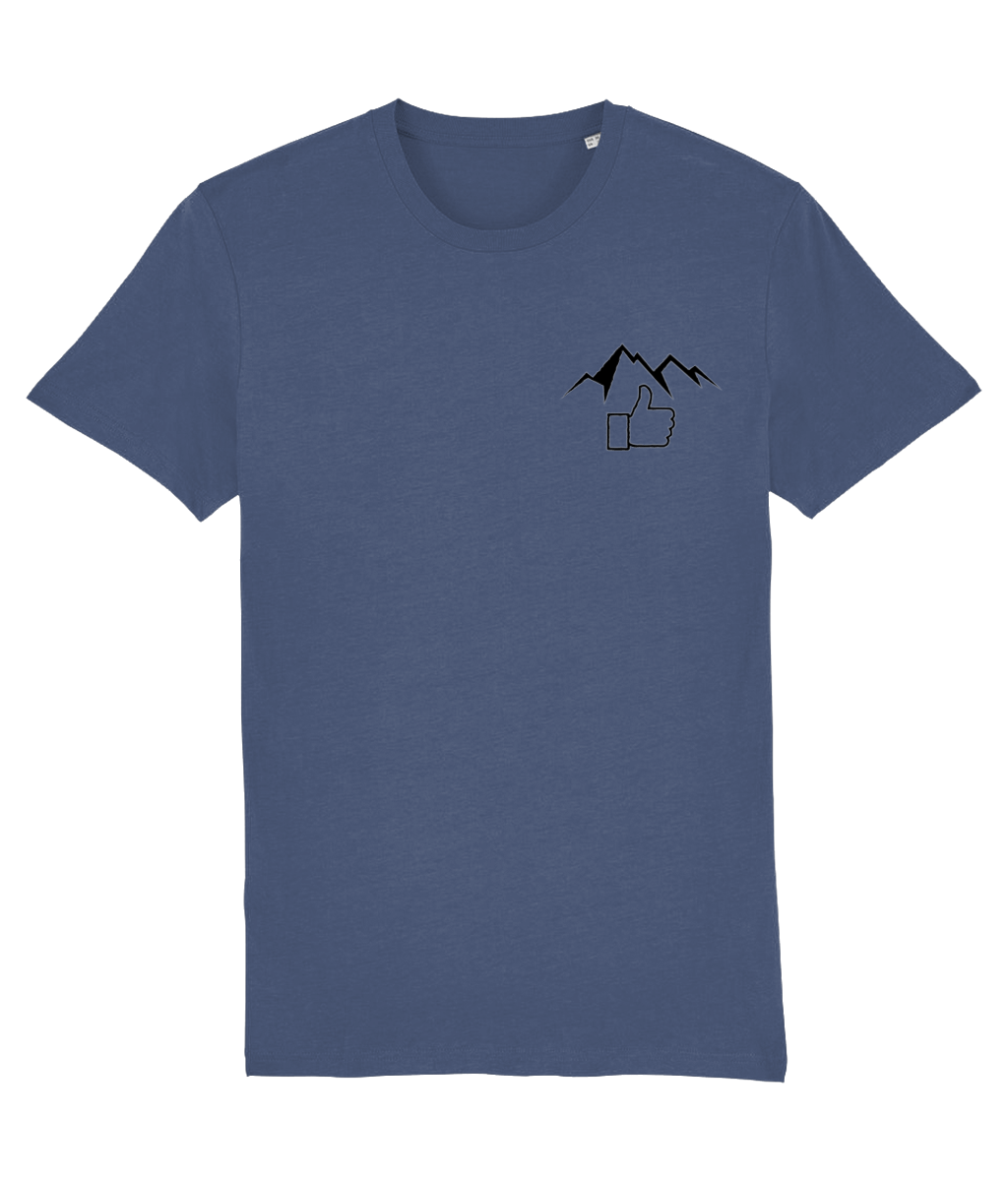 Indigo Jo love mountains mens t-shirt