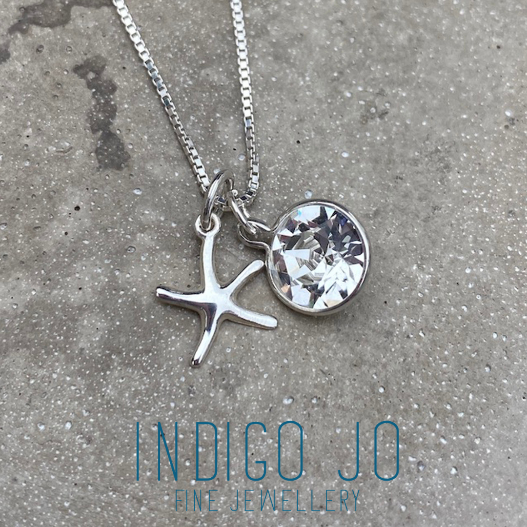 Sterling Silver Starfish Pendant Jewellery