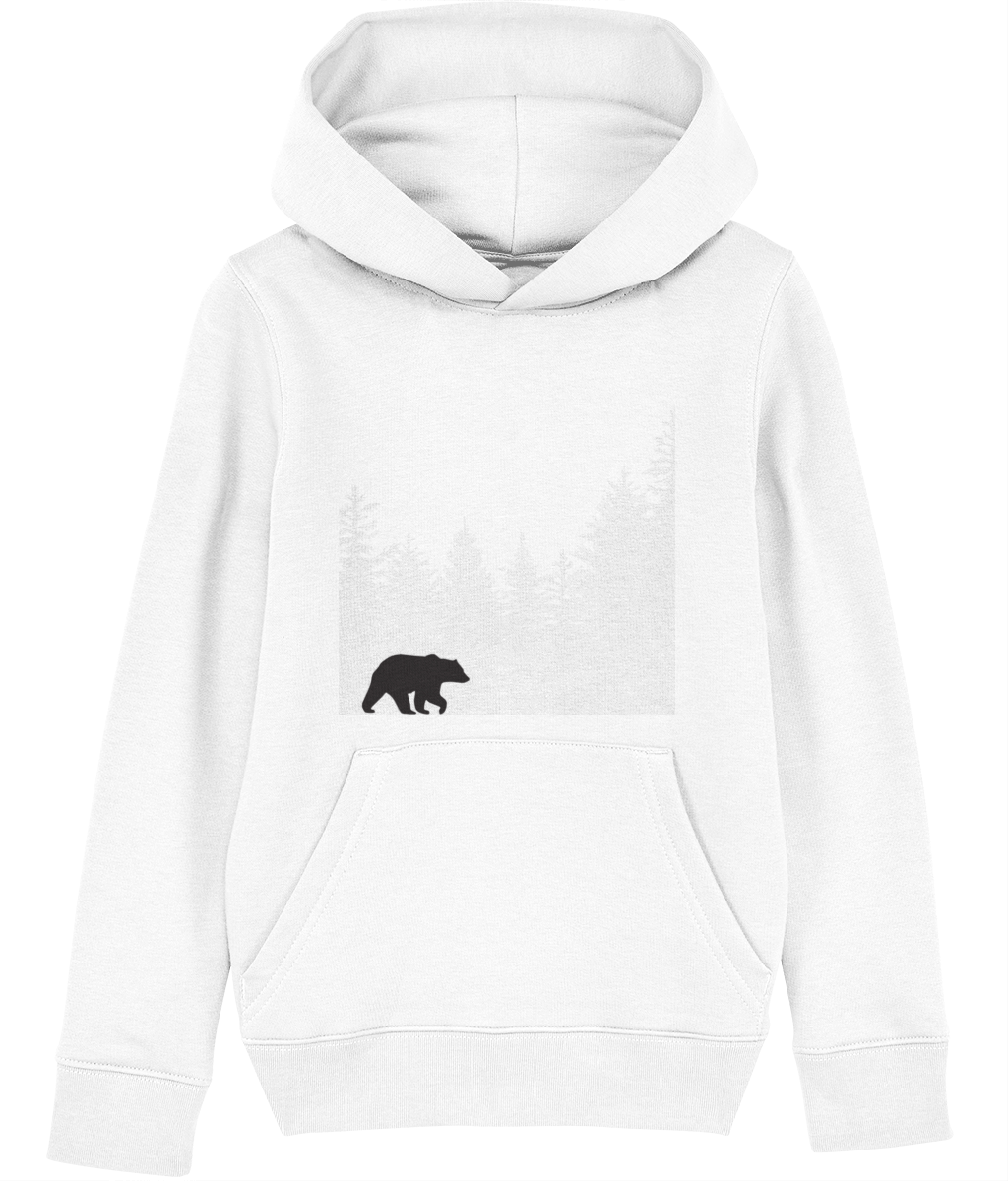 Indigo Jo forest bear kids hoodie