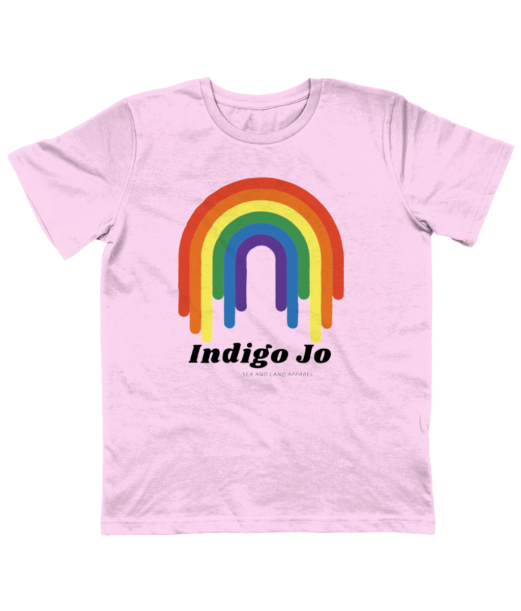 Indigo Jo kids rainbow t-shirt