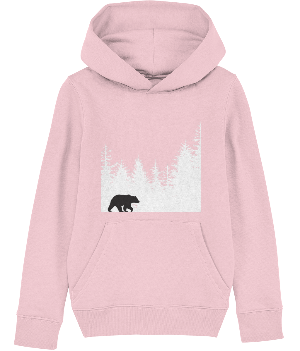 Indigo Jo forest bear kids hoodie